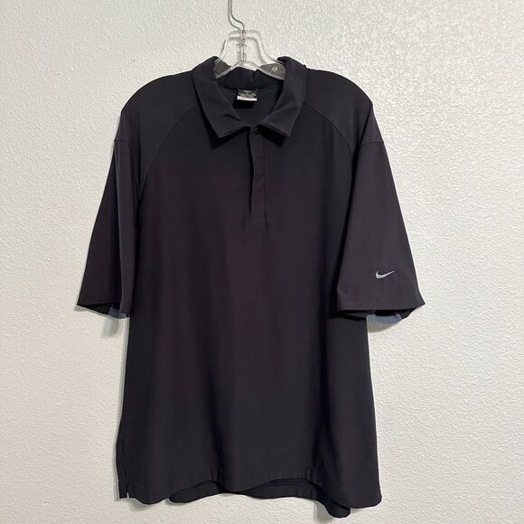 Nike Golf Polo Shirt Dri-Fit UV Stretch Polo Men's Size XL Blue - Picture 1 of 10